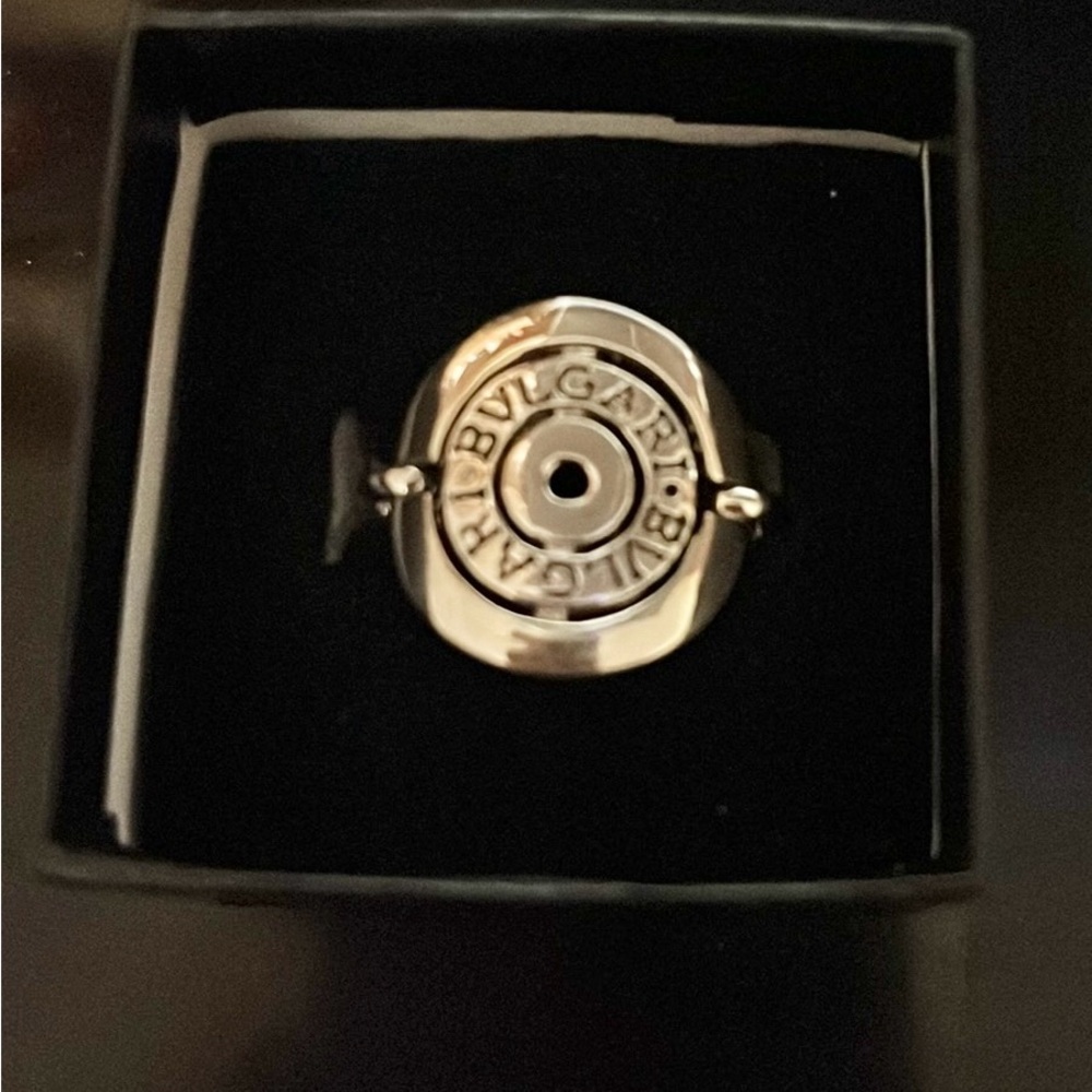 Bulgari white gold ring bought on a cruise ship several years ago never worn